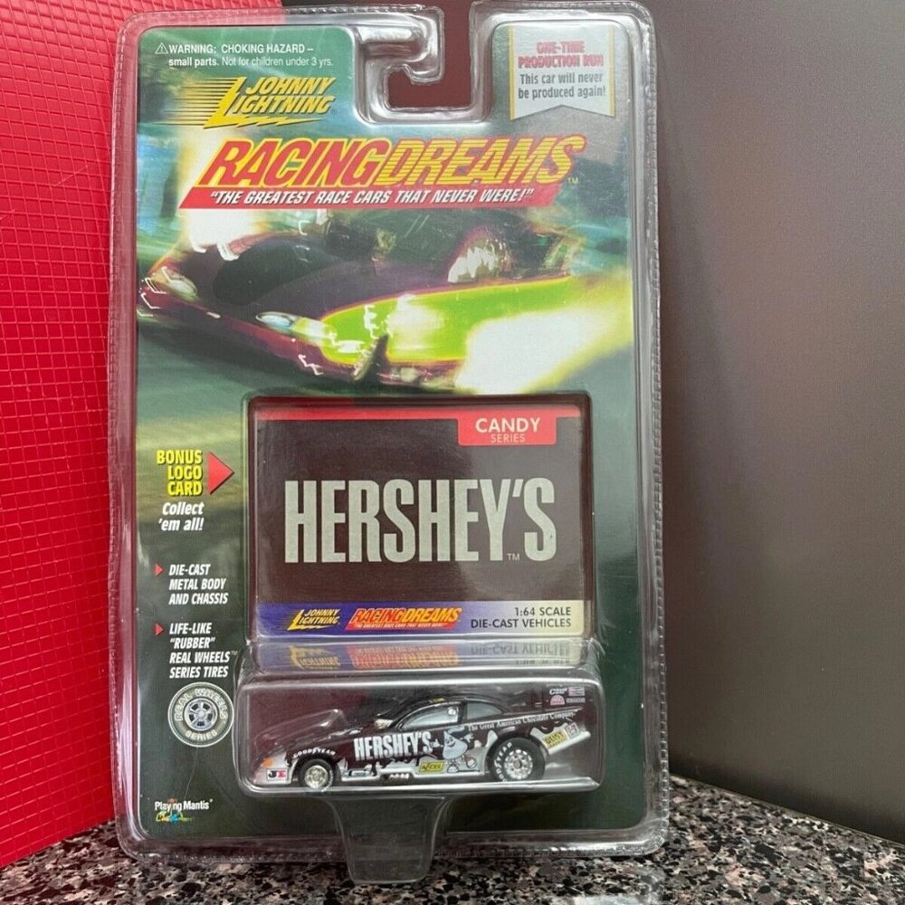 Johnny Lighting | Racing Dreams | Hershey's Candy Series | Die-Cast | 1:64